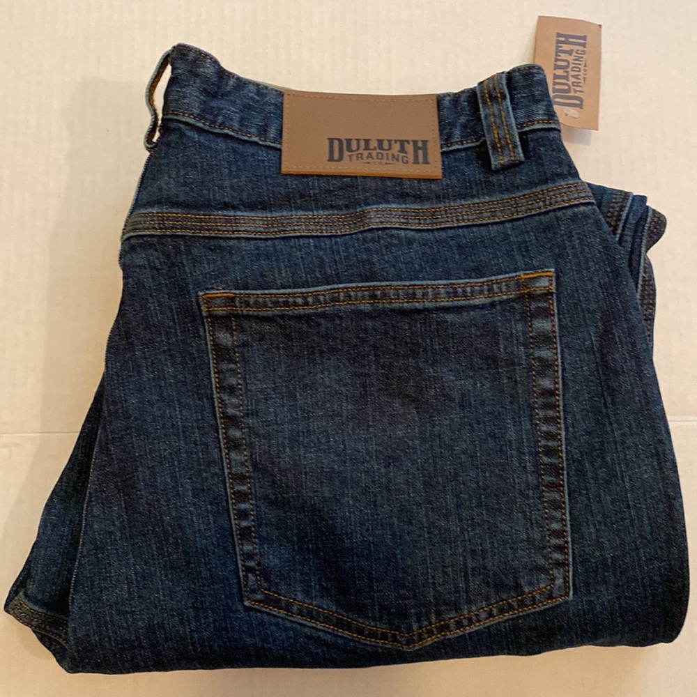 Duluth Trading Co. Men's Jeans,  Flex Ballroom Jeans, 34" W x 30" L, NWT